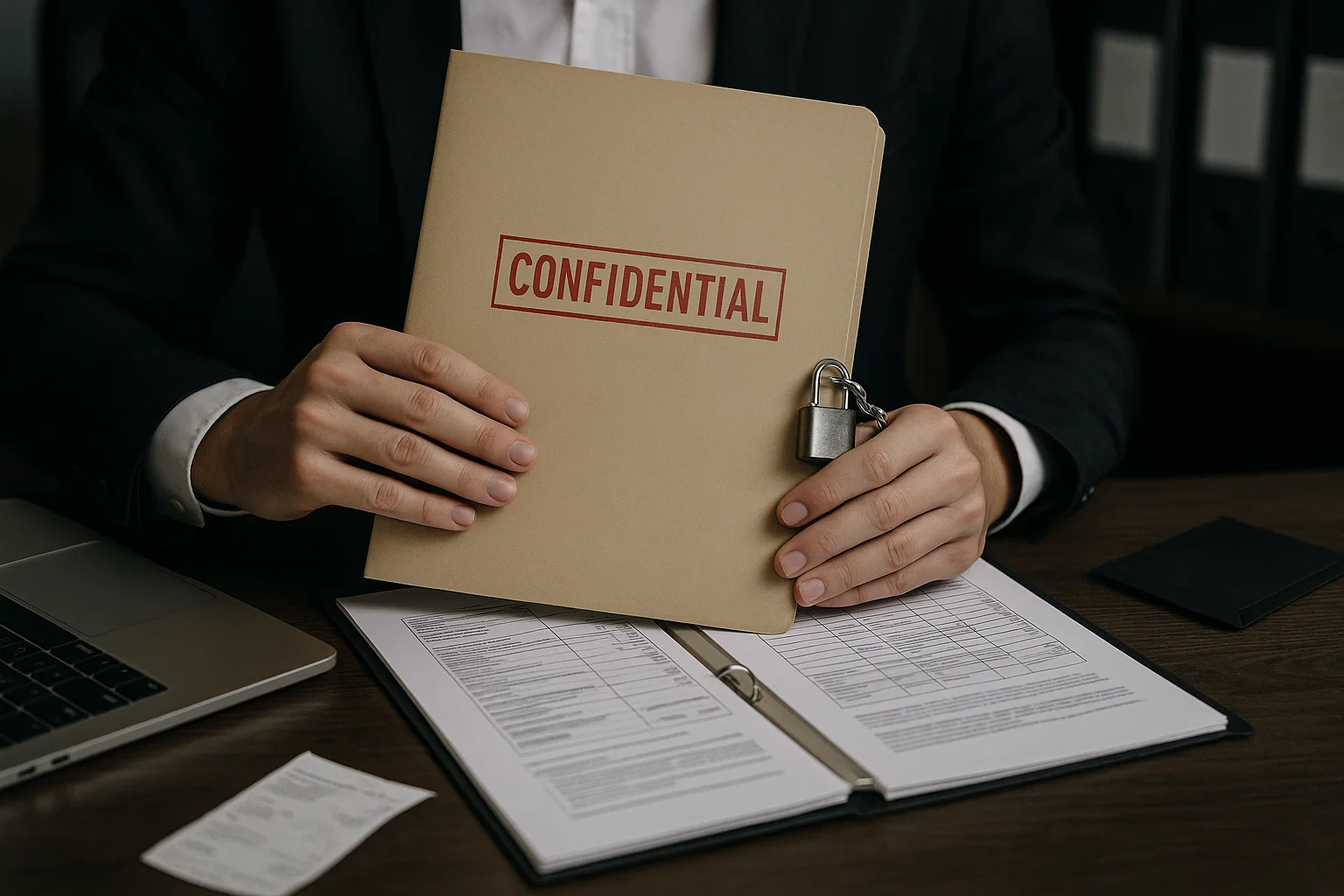 Confidential legal translation and security